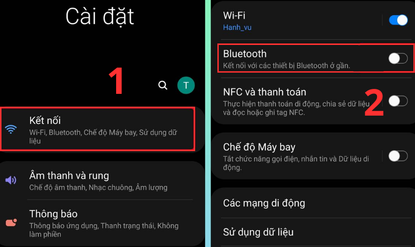 Cách kết nối bluetooth với loa kéo trên điện thoại và máy tính