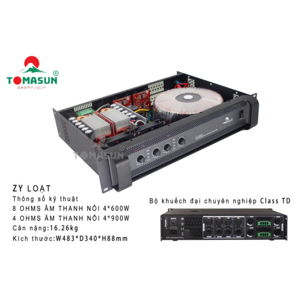 Cục đẩy công suất Tomasun ZY4600